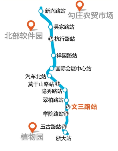 杭州地铁    号线一期工程