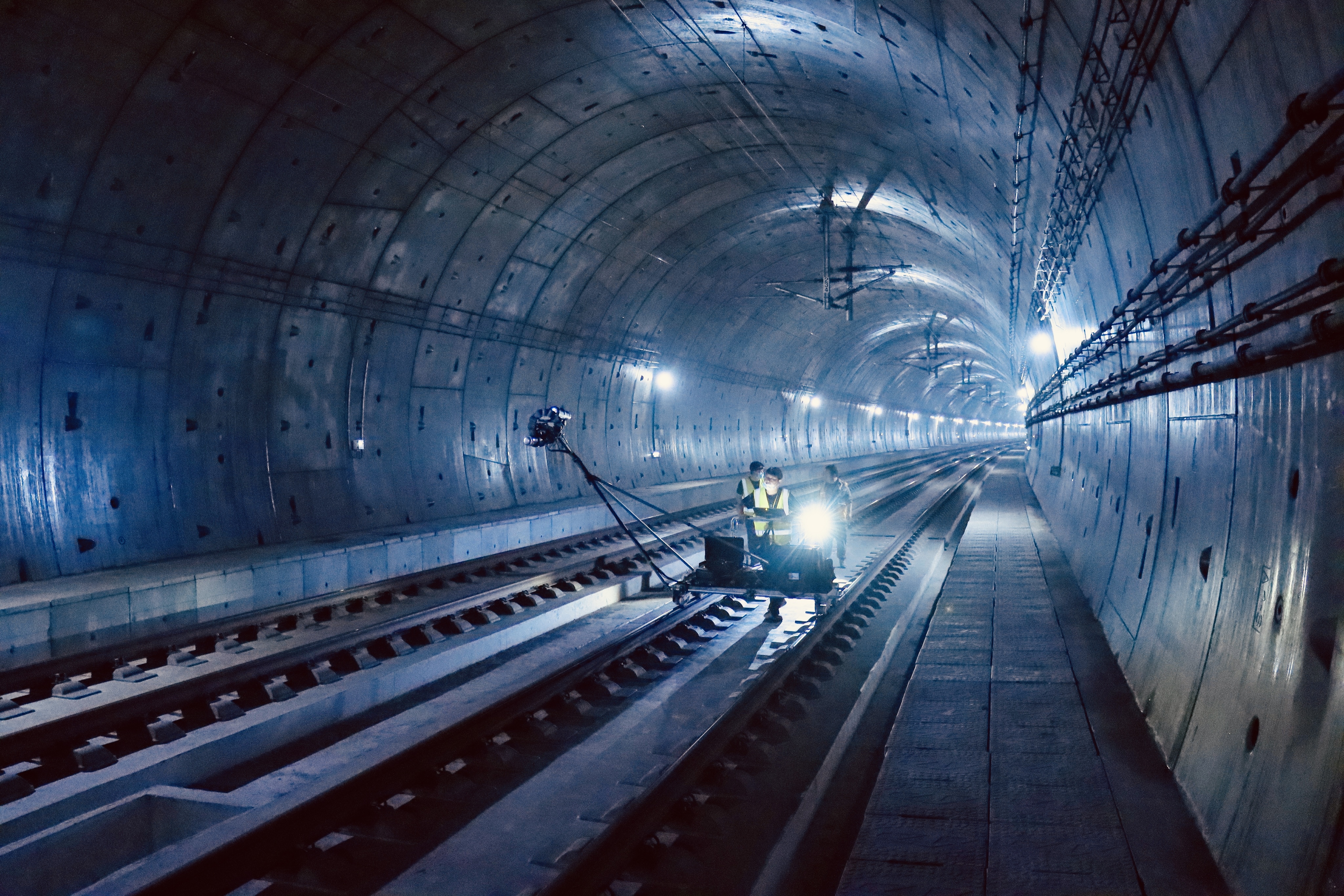 【冲刺四季度】科技发展公司完成京张铁路清华园隧道工前工后检测项目